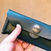 ͽ - LEATHER PENCIL CASE / BK 