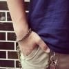 åɥ֥饹֥쥹å / MSOLID BRASS BRACELET / M