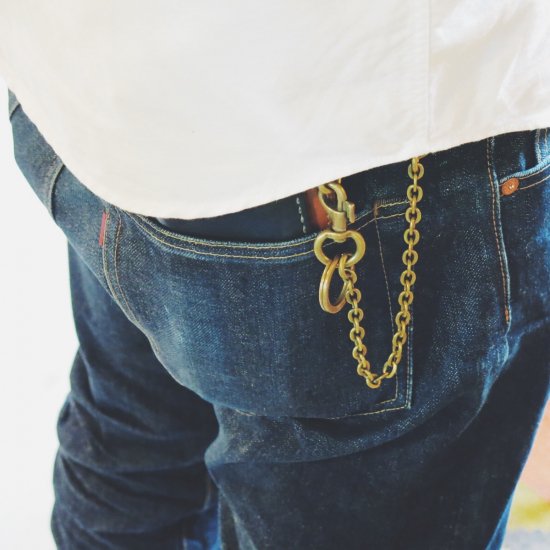 ブラスショートウォレットチェーン 30cm（BRASS SHORT WALLET CHAIN 30cm）