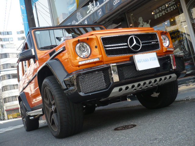 ゲレンデ AMG G63,G65フロントバンパー用 IDIOM製 アンダーカバー