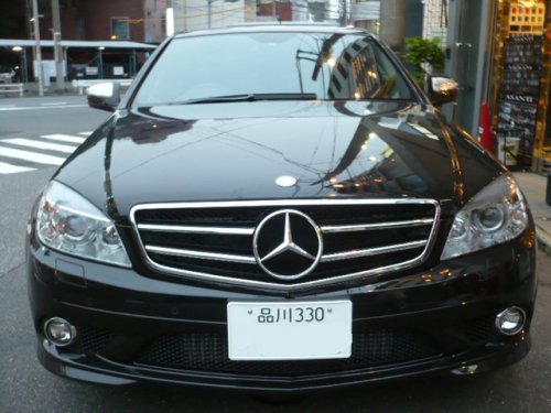 W204 前期車用 AMG C63スタイル フロントグリル - AOYAMA PITIN