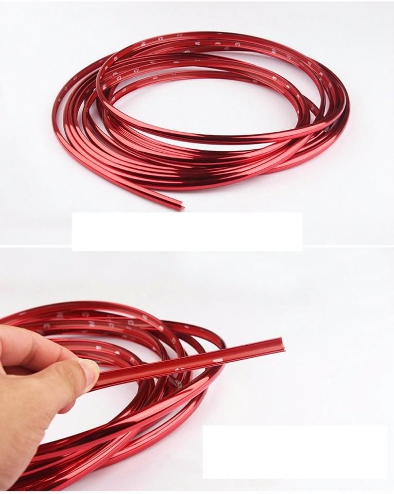 車のホイールリム用の粘着性クロームメッキストリップ 車のタイヤリム用の装飾アクセサリー Rim Sticker Wheel Rim Stickerswheel Rim Aliexpress