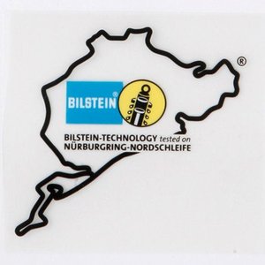 BILSTEIN ビルシュタイン ニュル ステッカー ブラック 抜き文字 - AOYAMA PITIN