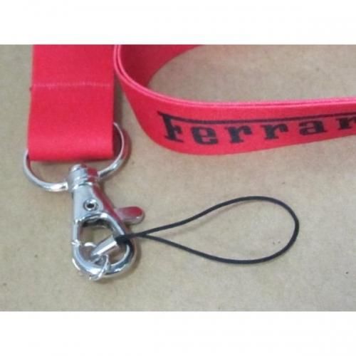 Ferrari純正ファクトリーゲスト用ネックストラップ(レッド) - AOYAMA PITIN