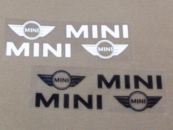 MINI マーク ステッカー デカール (2枚セット) MINIマーク(サイズ