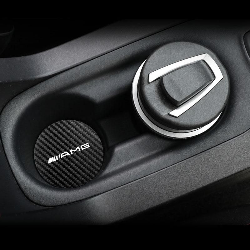 AMG ロゴマーク/ BENZ ロゴマーク ウォーター カップ コースター