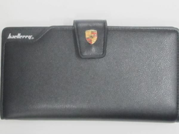 Porsche ポルシェ ロゴ付き長財布 楽天市場】【 ポルシェ 純正 即日出荷 】レザー 長財布 グレー