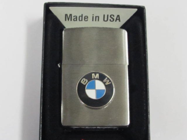 Zippo オイルライター (USA製) BMWロゴ（シルバーベース） - AOYAMA PITIN