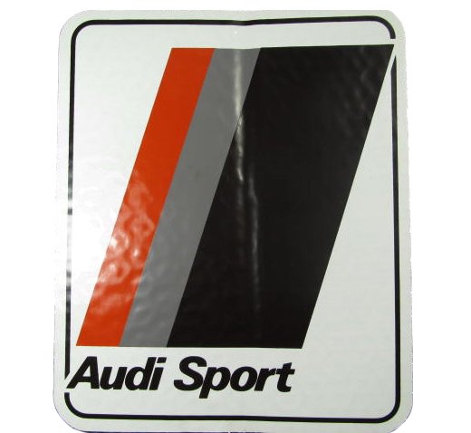 Audi Sport ステッカー (処分品) - AOYAMA PITIN