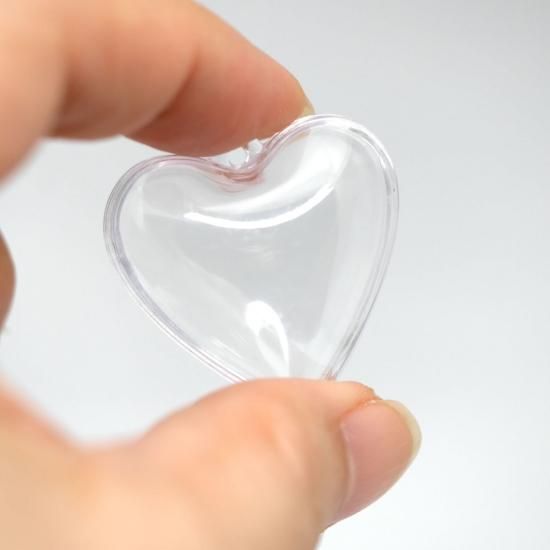 固まるハーバリウム〜ハート型♡カプセル キーホルダー２個セット⑥ 固まるハーバリウム〜ハート型♡カプセル キーホルダー2個セット