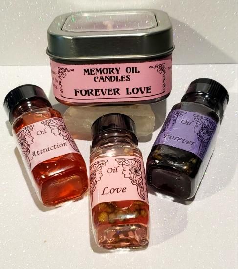 メモリーオイル　キャンドル メモリーオイルキャンドル 【永遠の愛 Forever Love】人生に