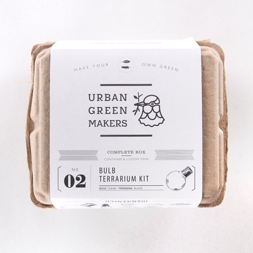 テラリウムキット 02 BULB【アーバングリーンメーカーズ テラリウムキット URBAN GREEN MAKERS TERRARIUM KIT】 -  パワーストーンスクール＆ショップ アロマヴァンヴェール ネットショップ 京王八王子駅徒歩2分