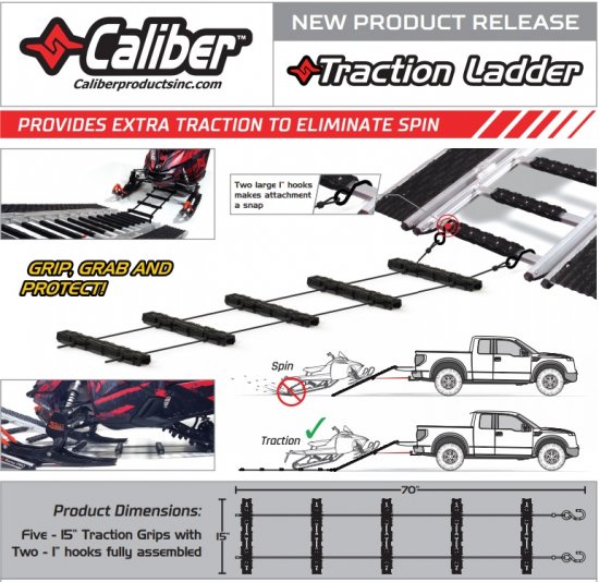 Caliber GRIPS スノーモービル TractionT Ladder