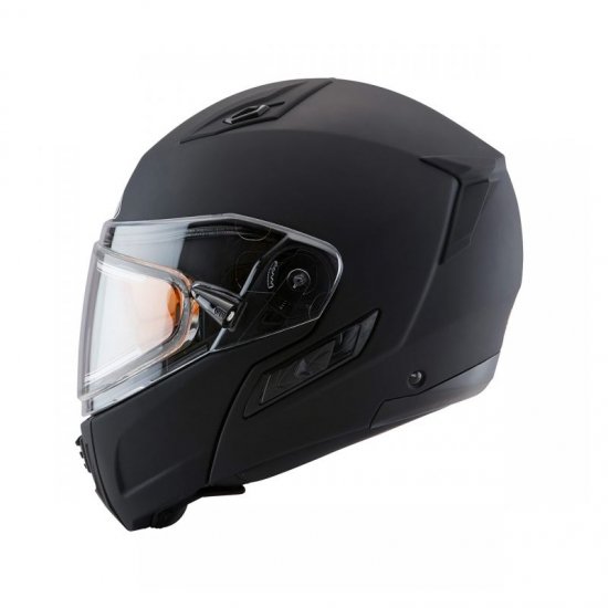 ZOX CONDOR SVS SNOW SOLID スノーモービル ELECTRIC SHIELD ヘルメット マットブラック | 電熱線入りシールド  - スノーモービル用品をカナダから発送『スノーテックカナダ』