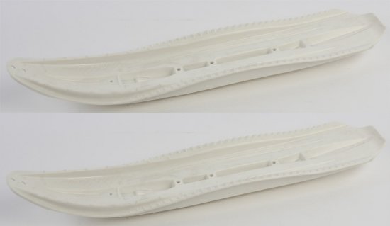 SLP スキー MoHAWK SKI スノーモービル モホーク スキー ホワイト / WHITE 左右セット -  スノーモービル用品をカナダから発送『スノーテックカナダ』