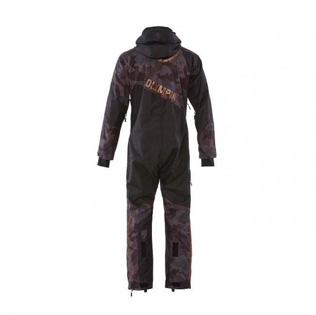 OLUMPIA オリンピア スノーモービル ワンピース スーツ SILVERTON S2 ブラック BLACK