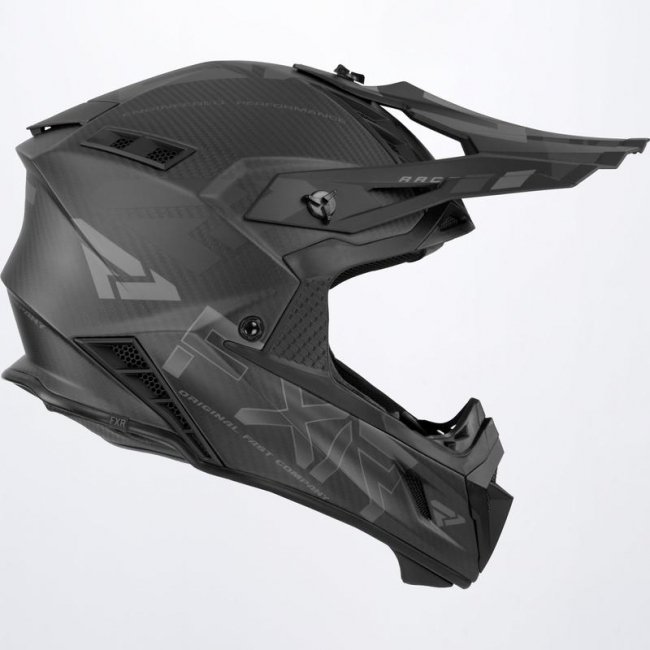 FXR スノーモービル軽量ヘルメット - オートバイアクセサリー