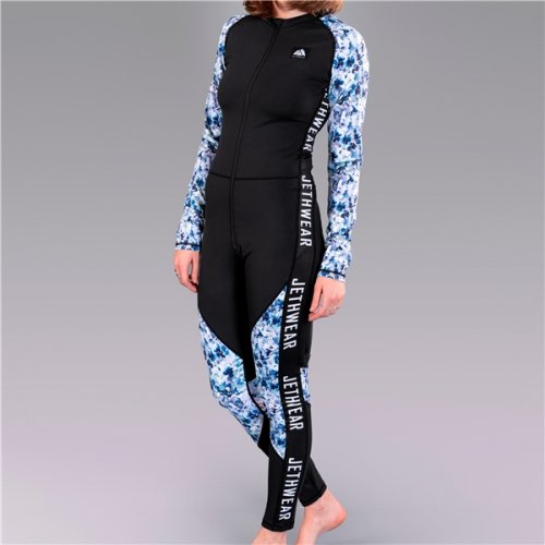 JETHWEAR ジェットウエアー スノーモービル ONESIE レディース用 アンダーウエアー 上下セット グレーシャー フローラル GLACIER  FLORAL