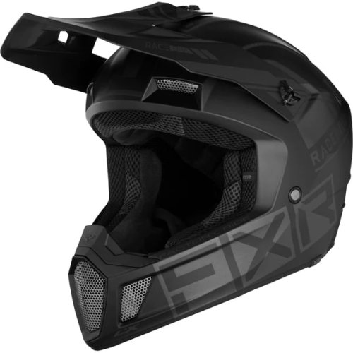 FXR CLUTCH CX PRO スノーモービル 軽量ヘルメット ブラック BLACK OPS