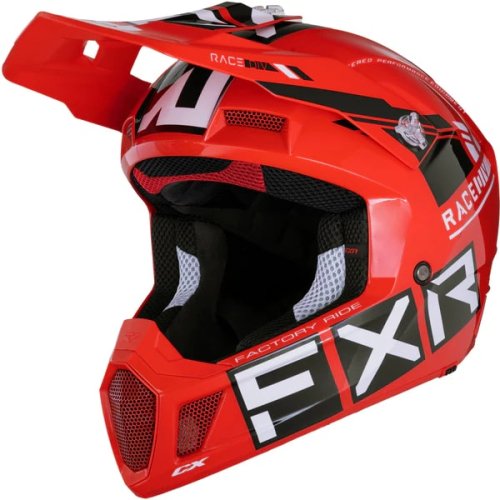 FXR CLUTCH CX PRO MIPS スノーモービル 軽量ヘルメット レッド/ブラック RED/BLACK