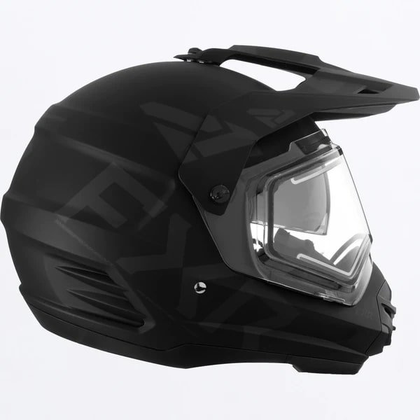 FXR スノーモービル TORQUE X TEAM HELMET 軽量ヘルメット ヒートシールド ブラック BLACK OPS