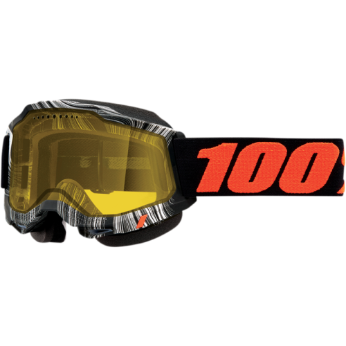 100% スノーモービル ゴーグル ACCURI 2 SNOW GEOSPACE ブラック 100% スノーモービル ゴーグル ACCURI 2 SNOW GEOSPACE ブラック