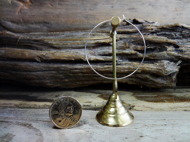 France 5 Centimes Coin Earrings(pair) / フランス 5サンチーム コインピアス(ペア) - used  clothing ＆ original handmade　BB LUCK