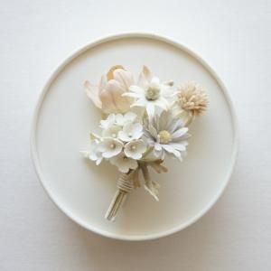 Corsage  Bouquet pale colors C 