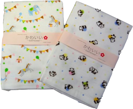 かわいい ガーゼバスタオル ジャパニーズスタイル 日本製 泉州タオル ベビー 赤ちゃん タオル問屋 泉福本店 かわいい ガーゼバスタオル ジャパニーズスタイル 日本製 泉州タオル ベビー 赤ちゃん タオル問屋 泉福本店
