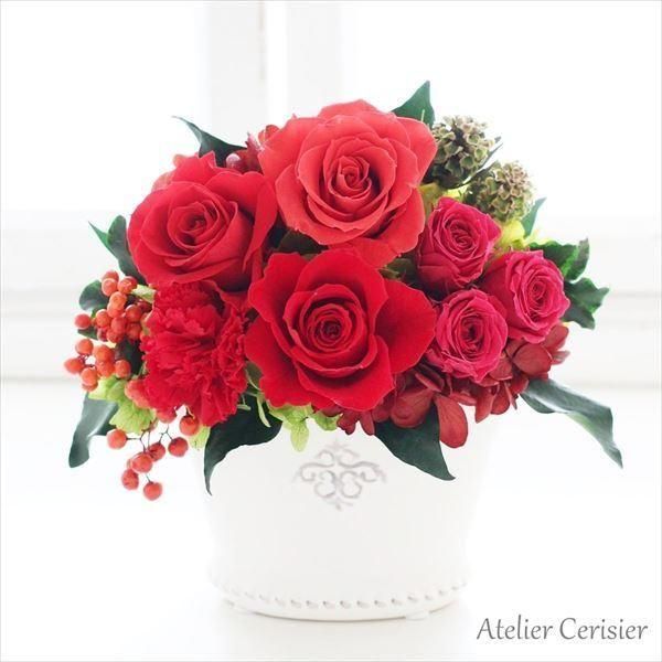 赤いプリザーブドフラワーのバラ 186443992_o4.jpg?