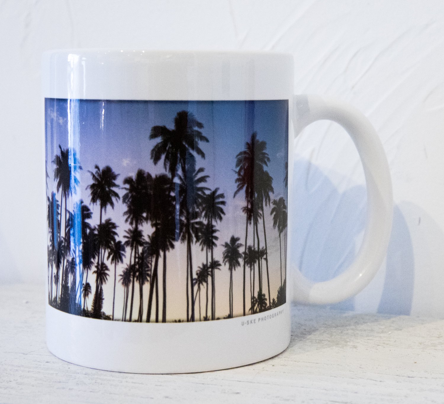 オリジナルマグカップ　-Sunset Palms-