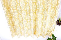 やっぱり素敵、人気のジャガード織りロココ調紋章柄がおしゃれなカーテンへ
