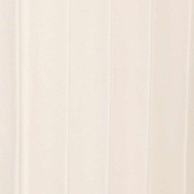 遮光1級アジアンカーテン防炎アイボリー無地のドレープ部分の拡大イメージ
