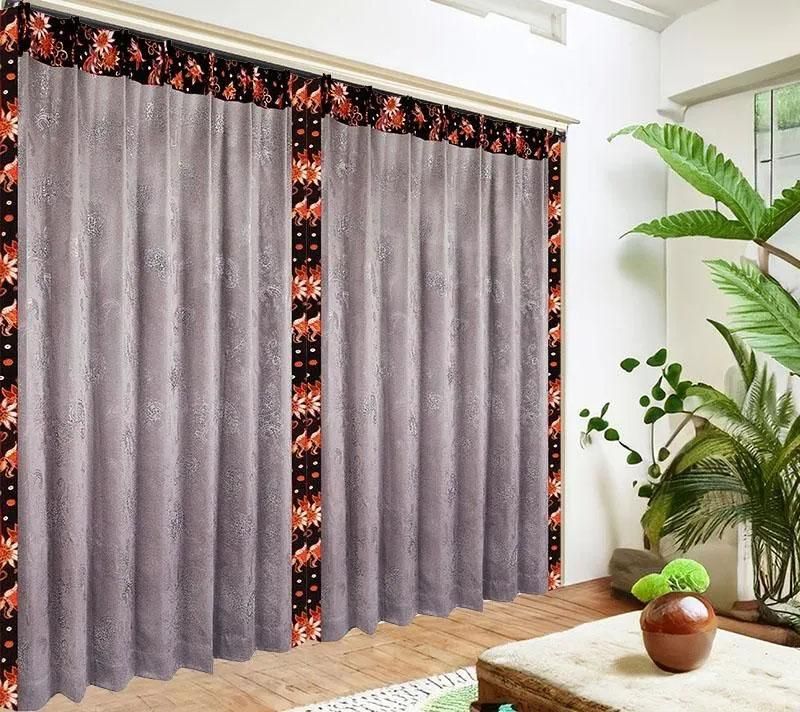 メンズカーテン おしゃれ 遮光1級 グレー ペイズリー柄|MEBKカシミールTシリーズのイメージ