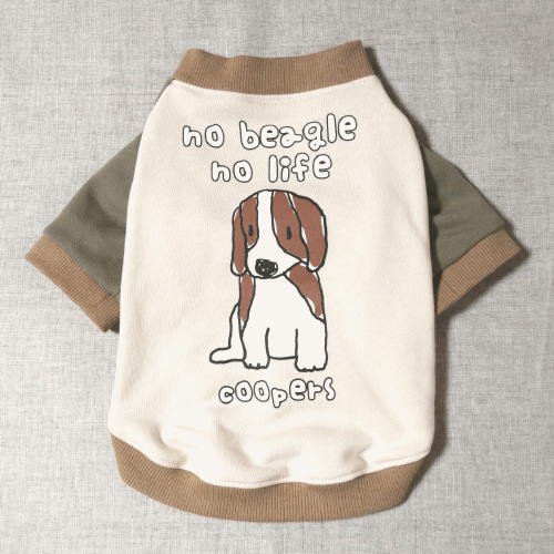 dog'sトレーナー［no beagle no life］の商品画像