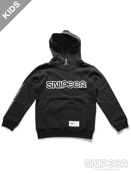 ELDORESO Back Logo Parka BLACK サイズL LOGO PARKA Kids