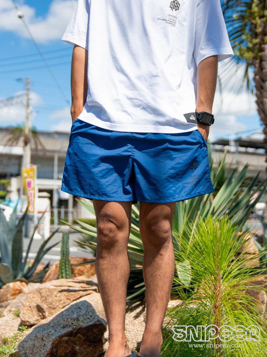 TRACKS SHORTS / SHORTS. NYLON Sサイズ NAVY