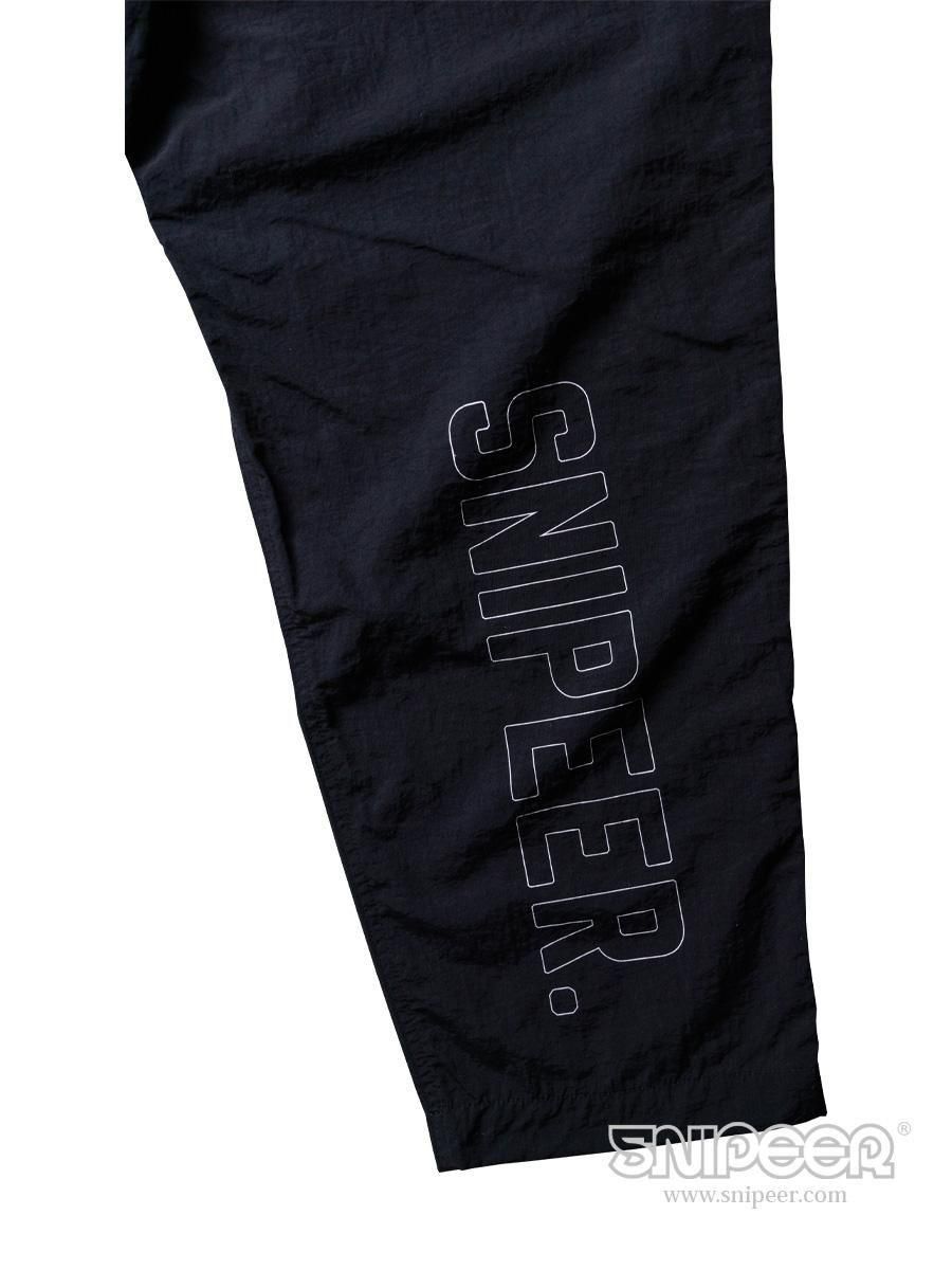 SNIPEER NYLON PANTS\"【Black】 新作　新品未使用 SNIPEER NYLON PANTS