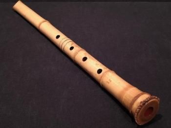 尺八 1尺9寸管 虚童作 Shakuhachi (琴古流)19-6 - ::民族楽器コイズミ::