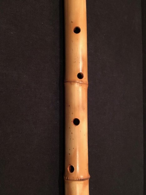 尺八、正律二尺二寸管 （B♭管）実長約二尺三寸 - 楽器、器材