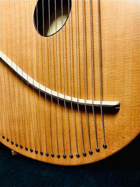 リラ工房製 25弦リラ ライア 2015年頃製作 lyre 時間とお金どちらが