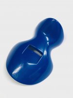 ノーズフルート（鼻笛）ボカリナBocarina プラスチック製　ブルー