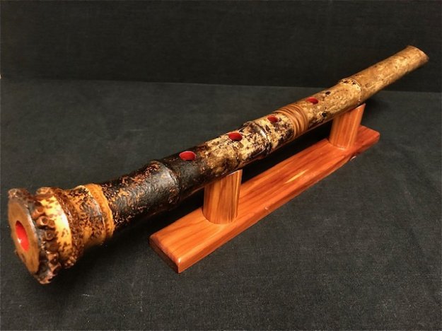 尺八② 1尺8寸管 萌山銘尺八 都山流 Hozan Shakuhachi tozan style - ::民族楽器コイズミ::