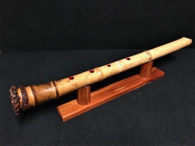 尺八⑩ 1尺8寸管 萌山銘尺八 都山流 Hozan Shakuhachi Tozan style ...