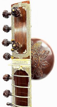 VINTAGE）シタール（Sitar） HIREN ROY&SONS製8 STRINGS Nikhil