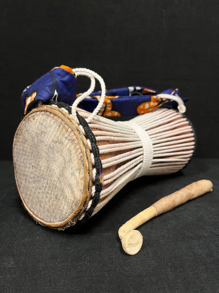 REMO レモ　トーキングドラム　アフリカン　ロープチューン　打楽器　美品