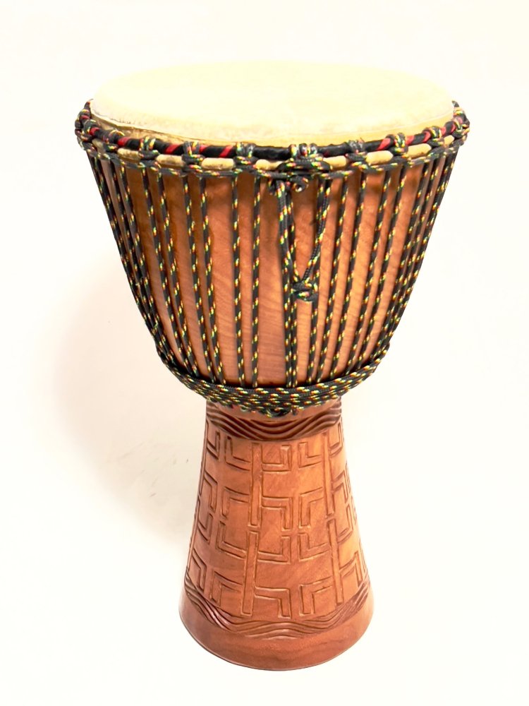アフリカ マリ で作られた ジャンベ （皮無し）その③ - 打楽器