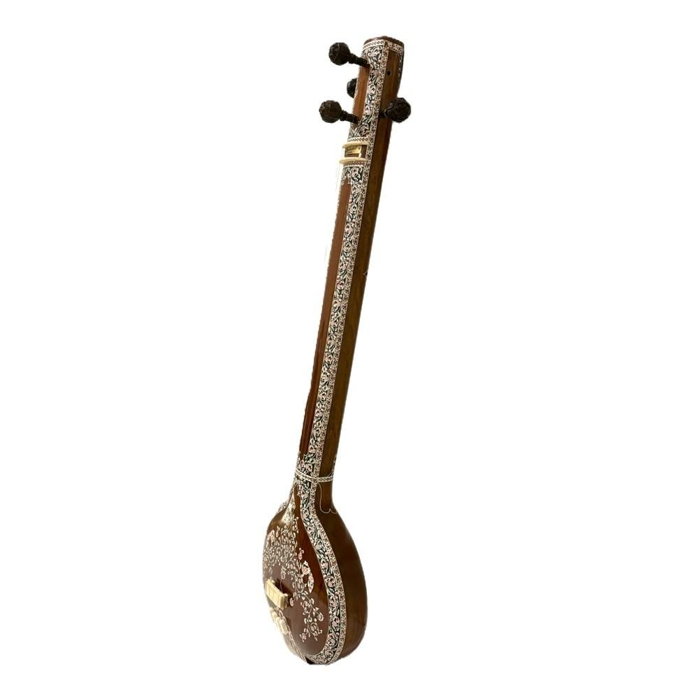 （新品）　タンプーリ FEMALE TANPURI MIRAJ DELAX 4弦タイプ　SHAHID ALI 製（インド）③ -  ::民族楽器コイズミ::