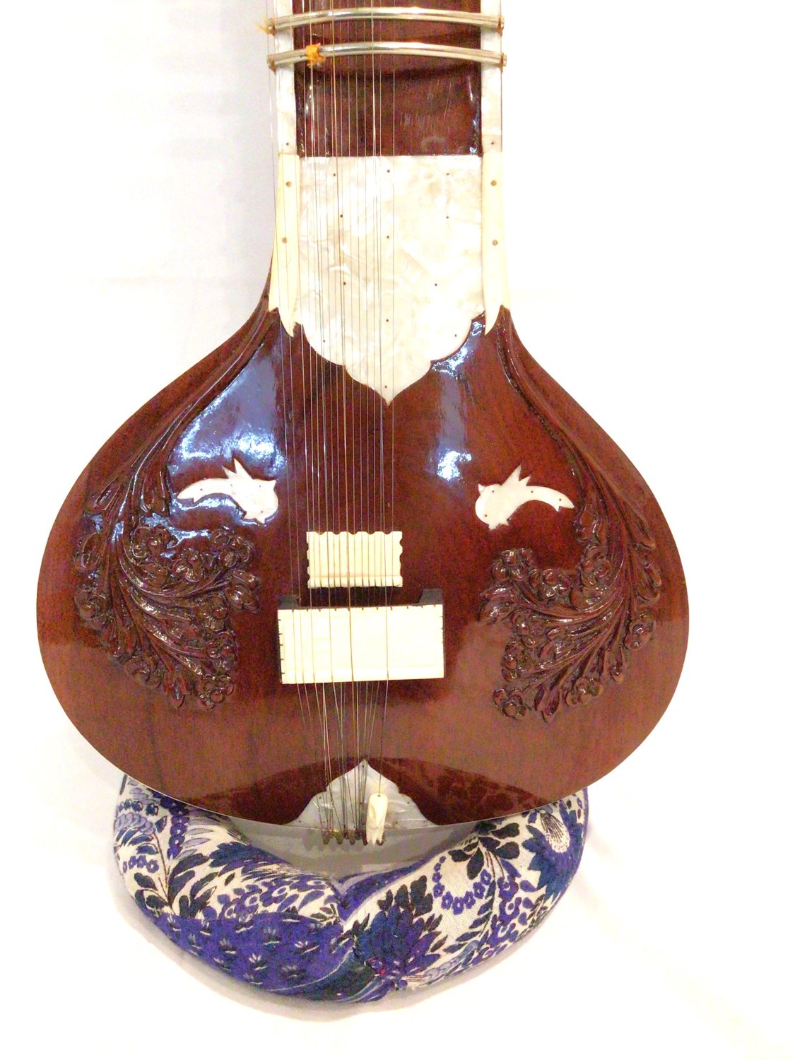 （委託販売品）エレクトリックトラベルシタール　 Electric Travel Sitar　ヴィラヤットカーン スタイル【RADHA KRISHNA  SHARMA製】 - ::民族楽器コイズミ::