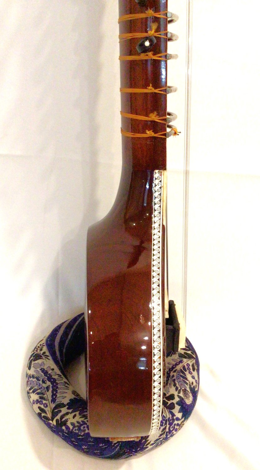 （委託販売品）エレクトリックトラベルシタール　 Electric Travel Sitar　ヴィラヤットカーン スタイル【RADHA KRISHNA  SHARMA製】 - ::民族楽器コイズミ::